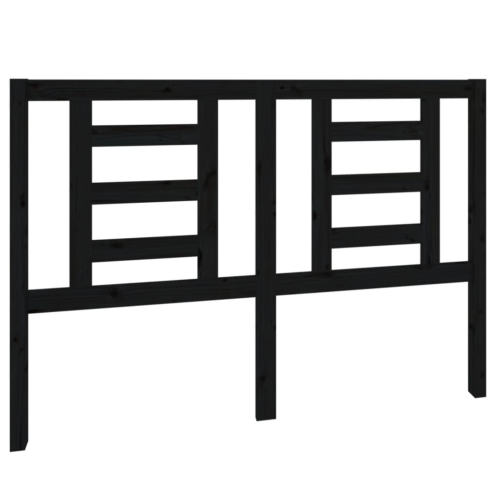 Bed Headboard 141X4X100 Cm Solid Wood Pine