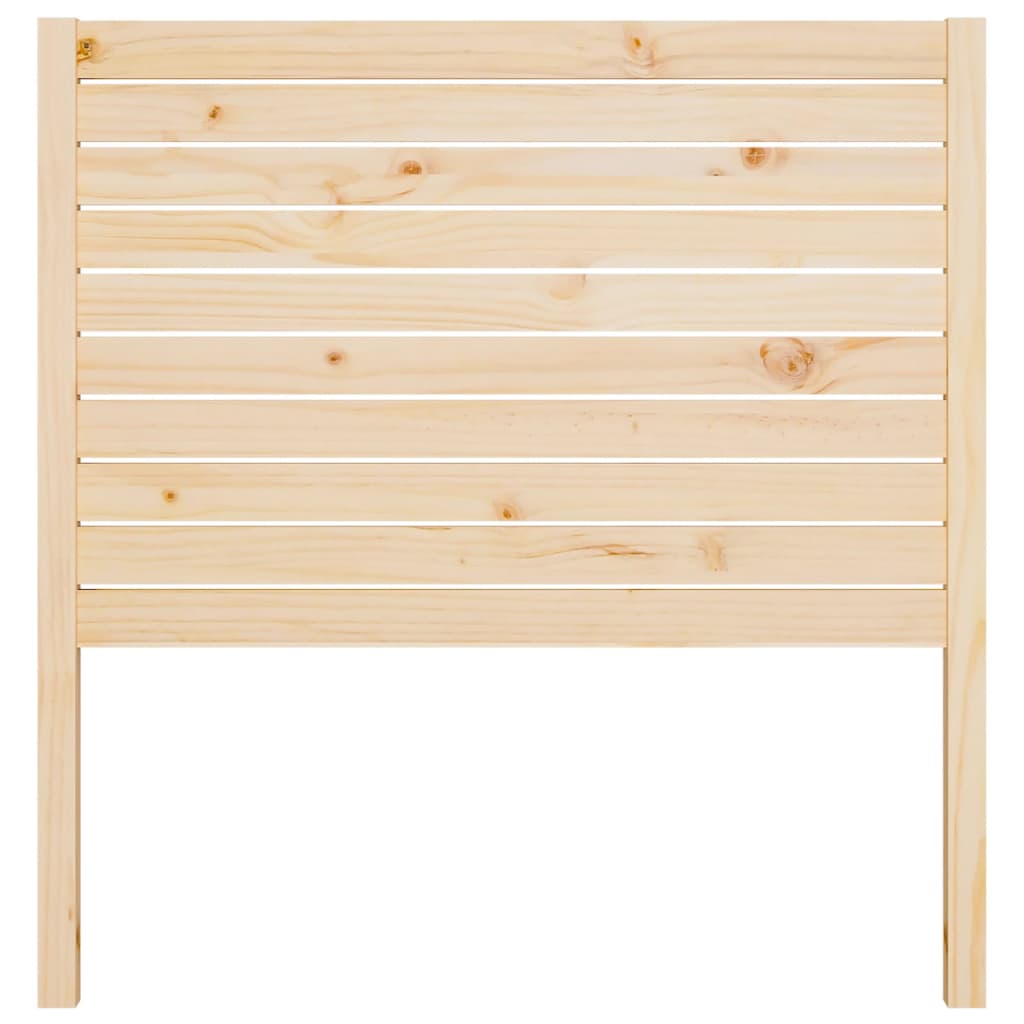 Bed Headboard 96X4X100 Cm Solid Wood Pine