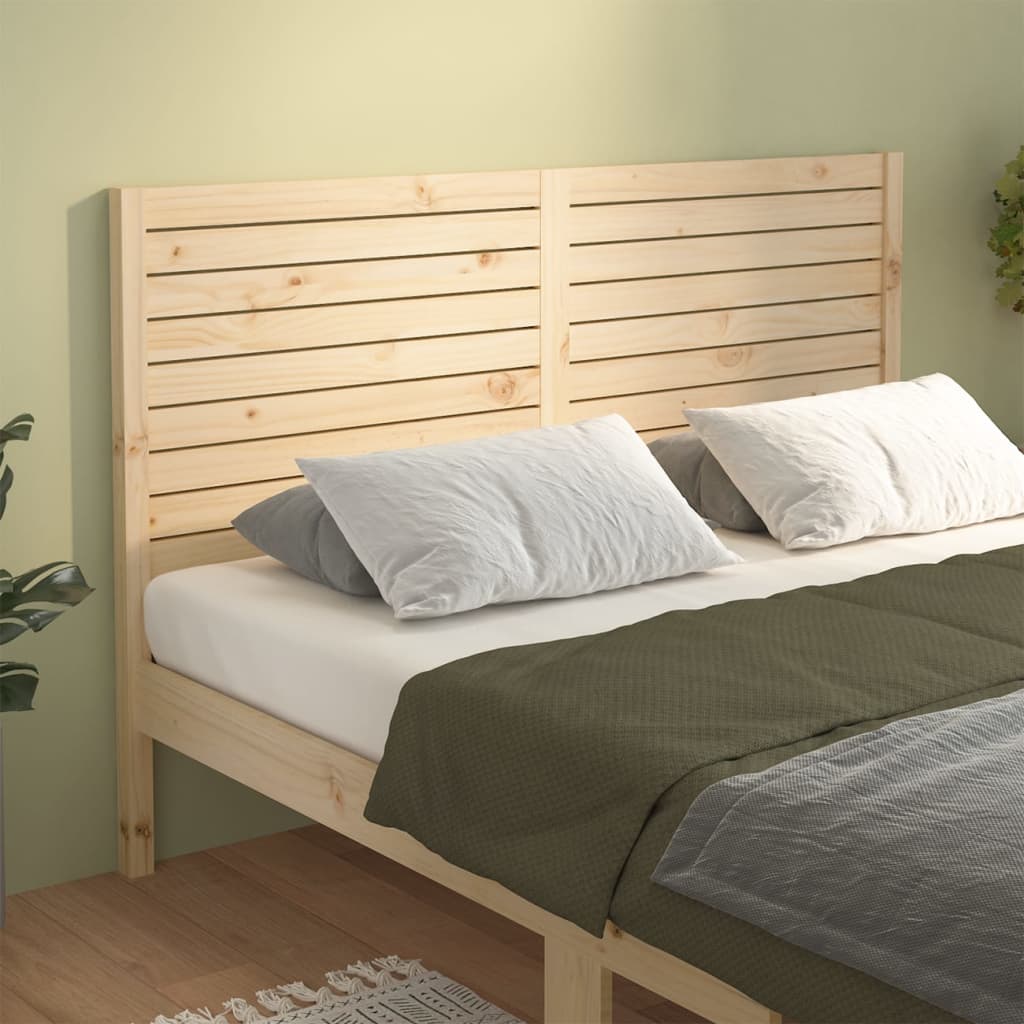 Bed Headboard 96X4X100 Cm Solid Wood Pine