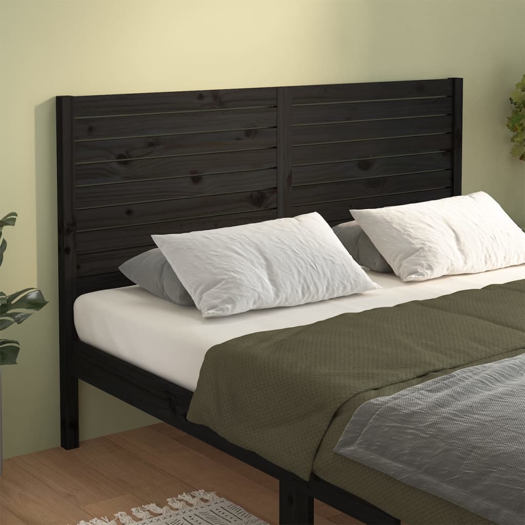 Bed Headboard 96X4X100 Cm Solid Wood Pine