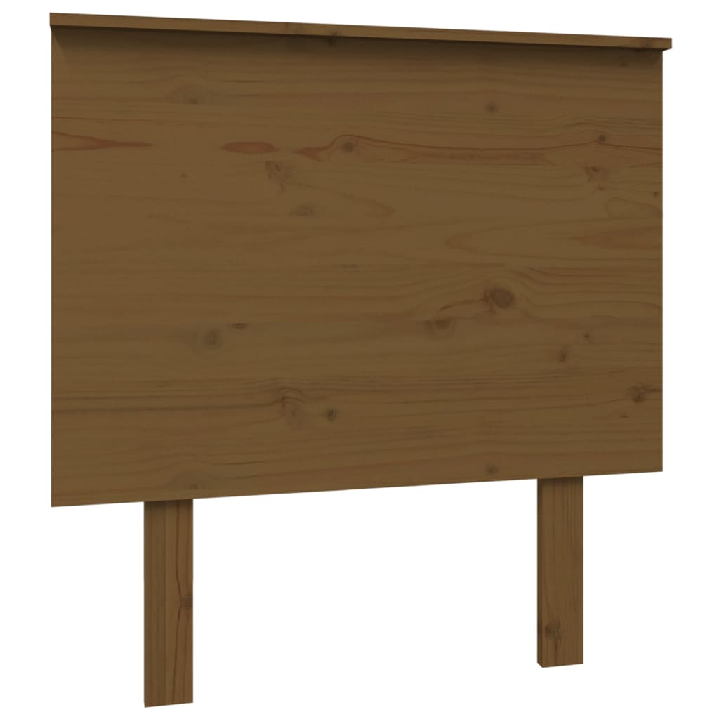 Bed Headboard 79X6X82.5 Cm Solid Wood Pine