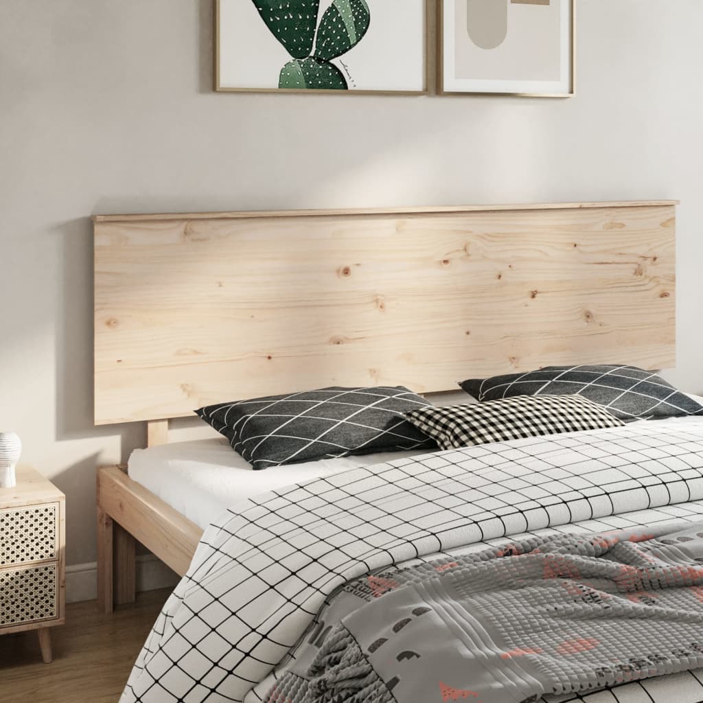 Bed Headboard 79X6X82.5 Cm Solid Wood Pine