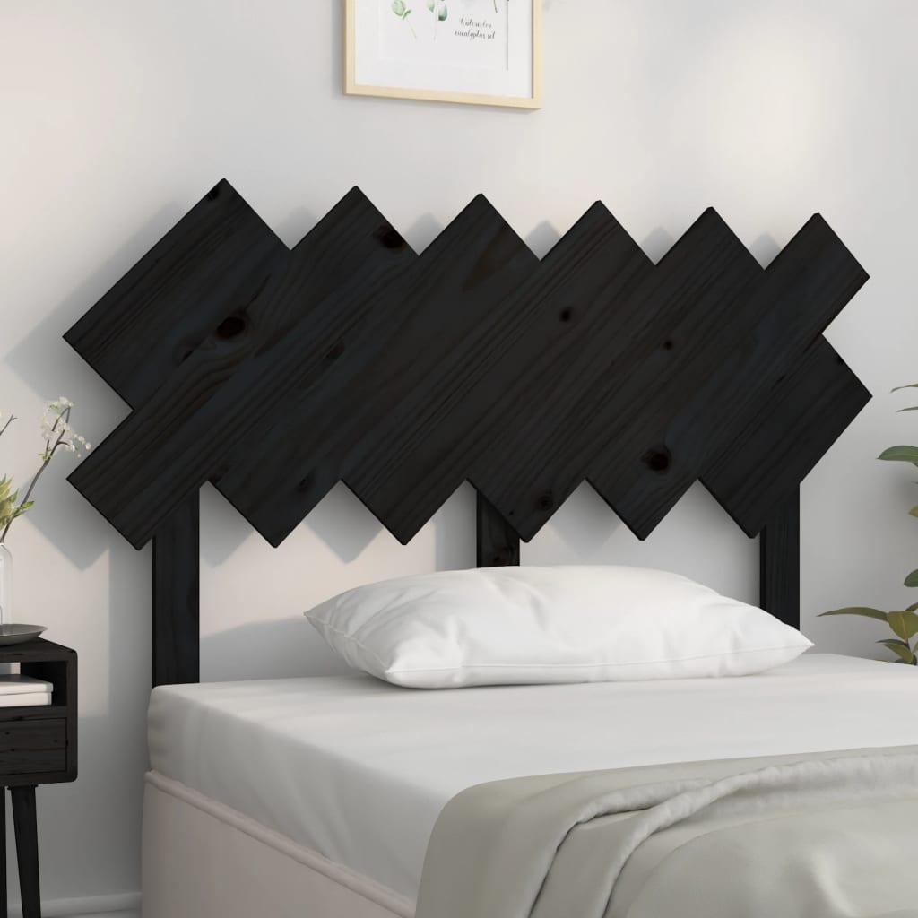 Bed Headboard 196X3X80.5 Cm Solid Wood Pine
