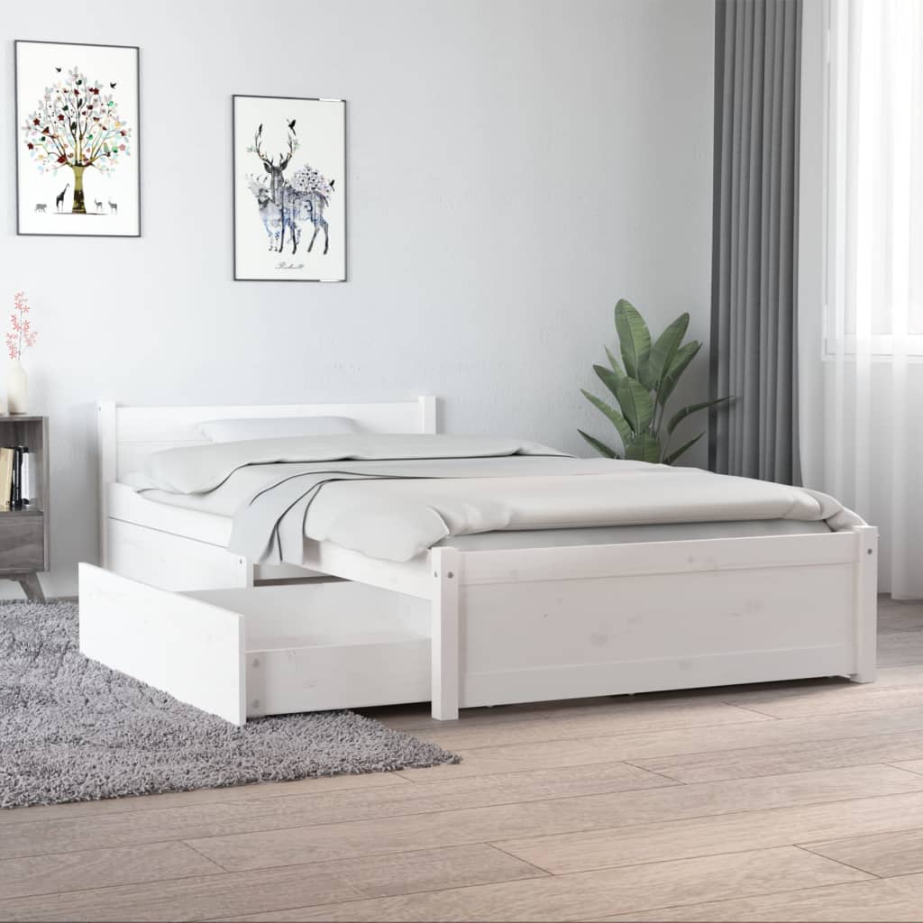 3103488 Bed Frame Without Mattress With Drawers (815034+814989)