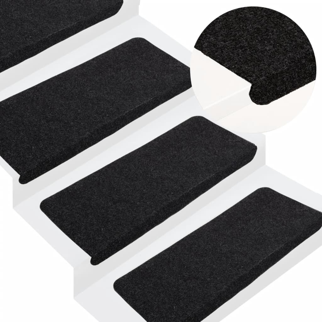 Stair Mats Self-Adhesive 15 Pcs