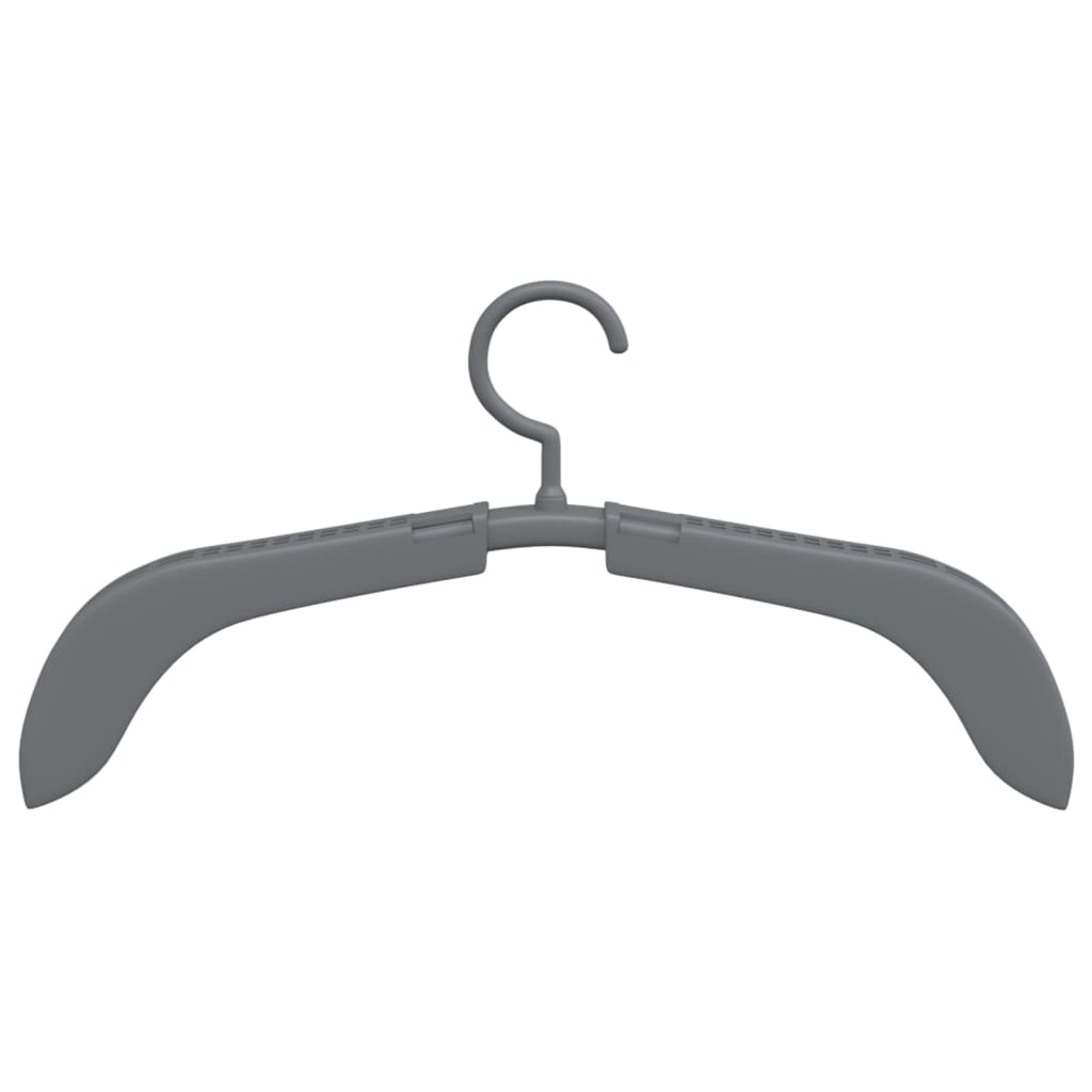 Extendable Clothes Hangers 5 Pcs Grey