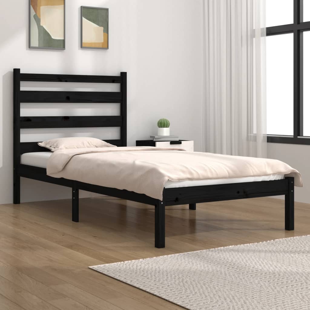3103633 Bed Frame Without Mattress Solid Wood (810002+818400)