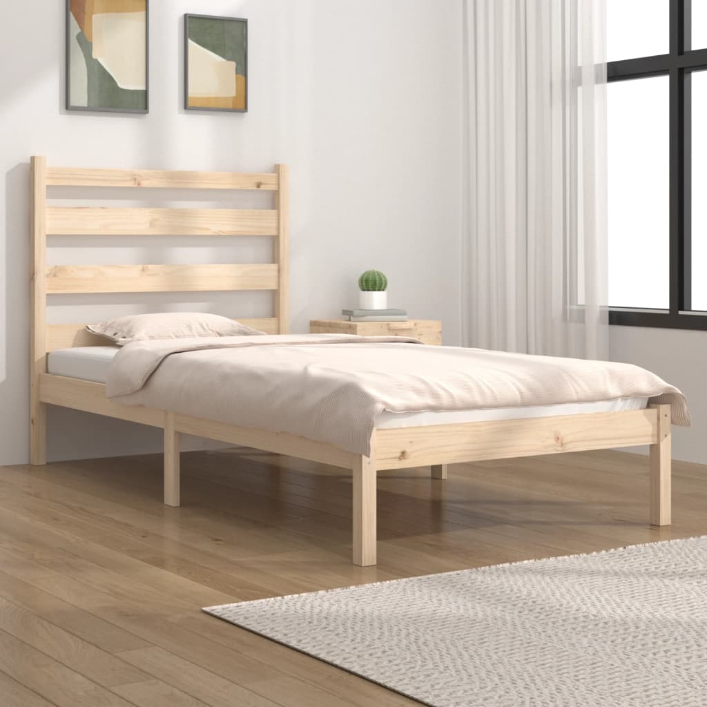 3103633 Bed Frame Without Mattress Solid Wood (810002+818400)