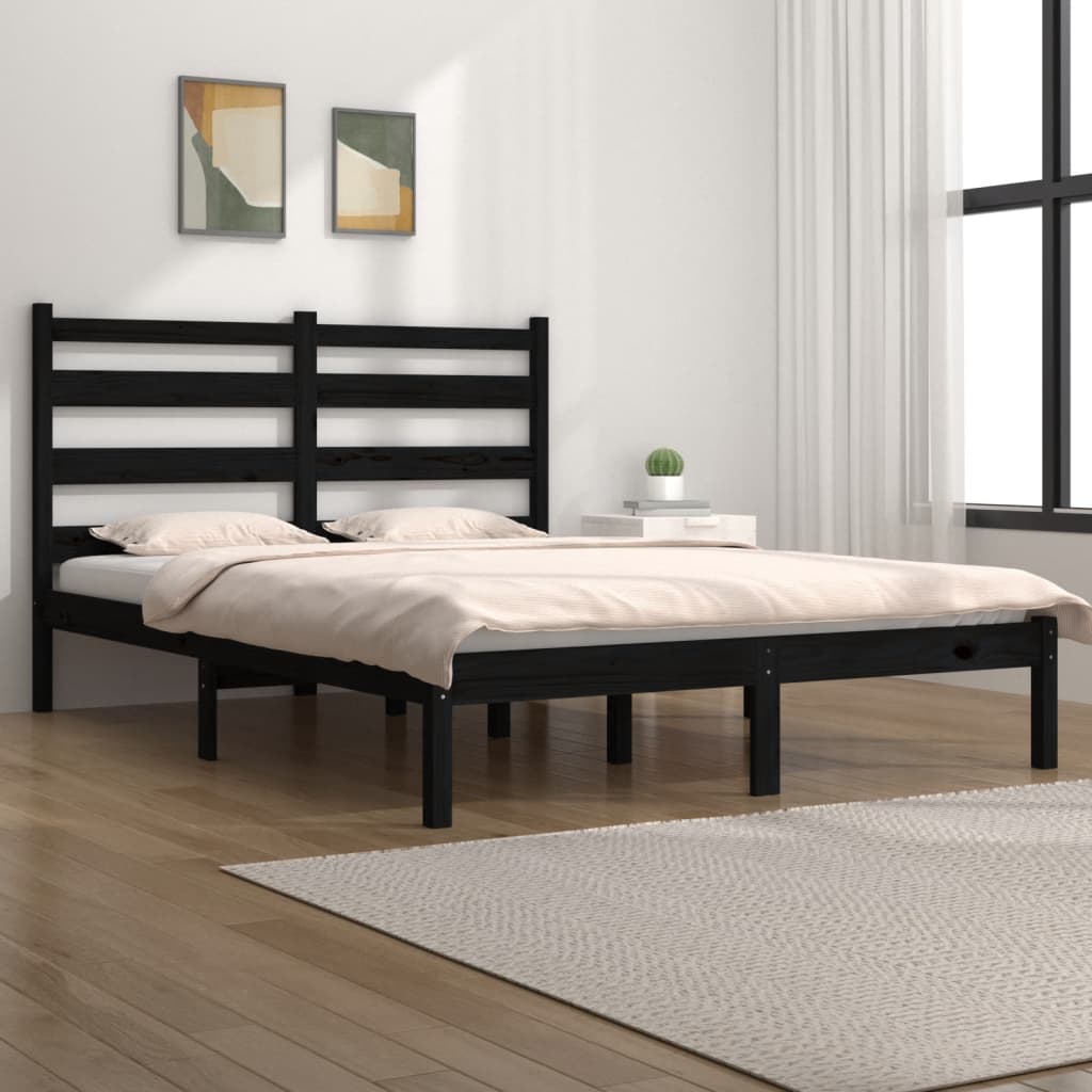 3103633 Bed Frame Without Mattress Solid Wood (810002+818400)