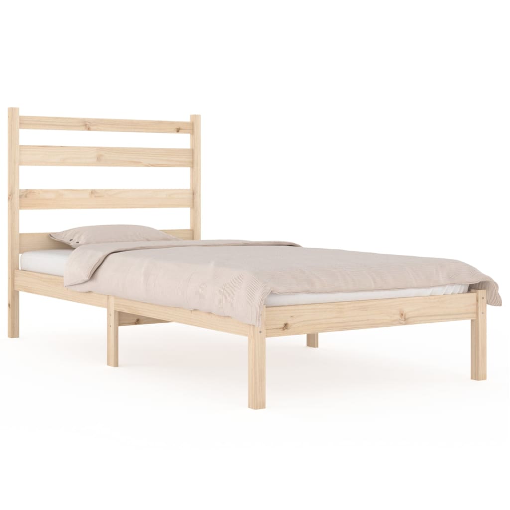 3103633 Bed Frame Without Mattress Solid Wood (810002+818400)