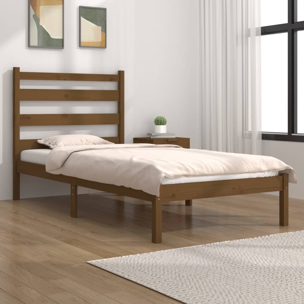 3103633 Bed Frame Without Mattress Solid Wood (810002+818400)