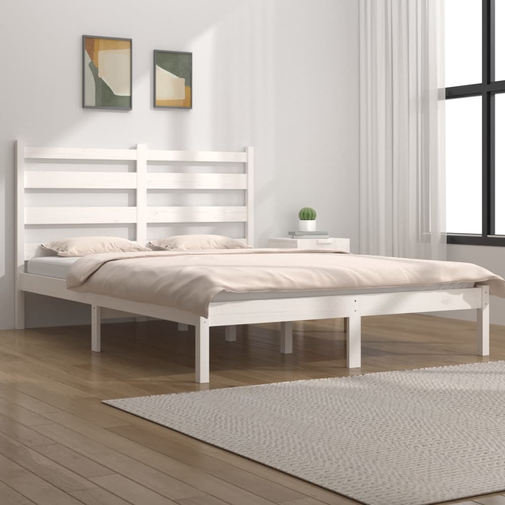 3103633 Bed Frame Without Mattress Solid Wood (810002+818400)