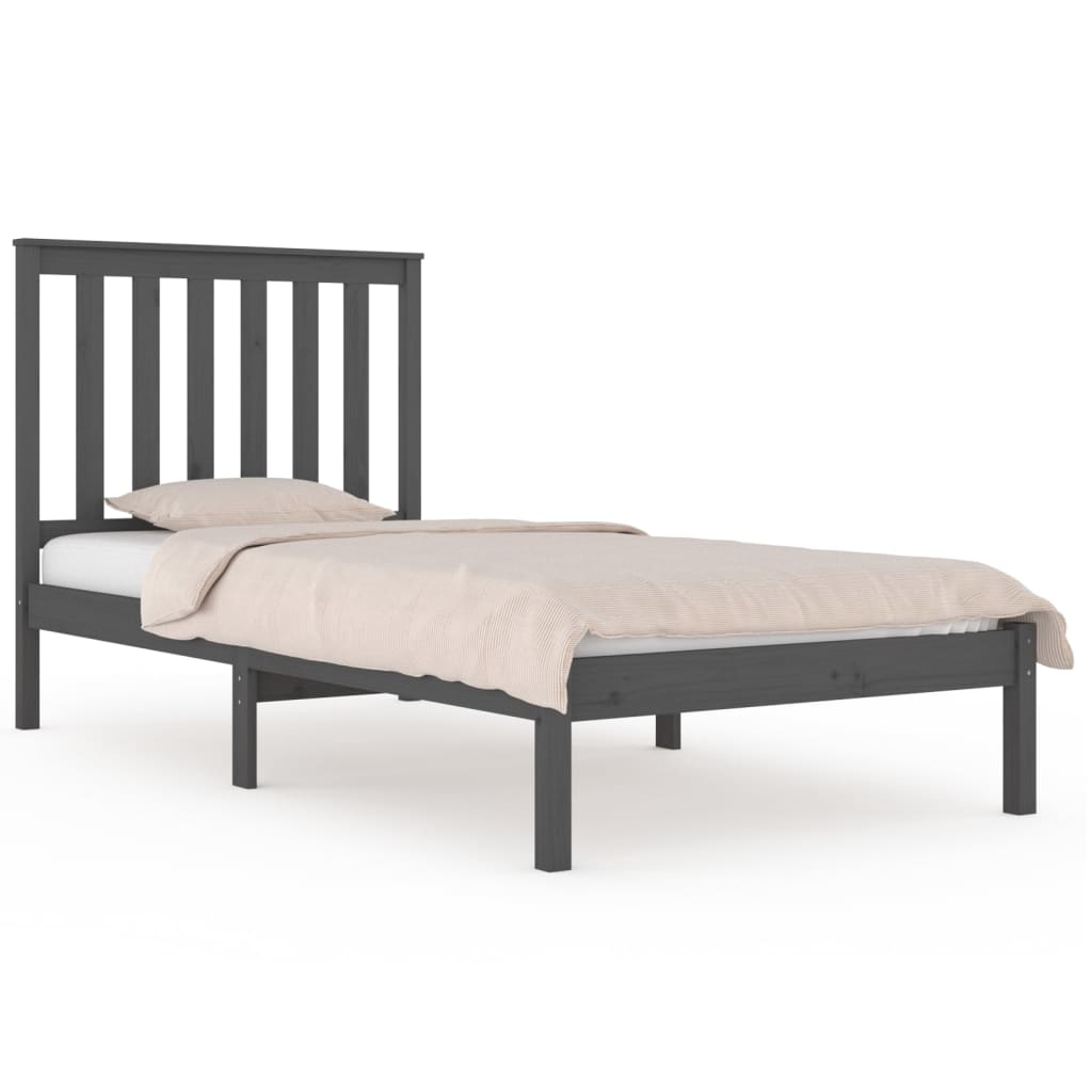 Bed Frame Without Mattress Solid Wood Single