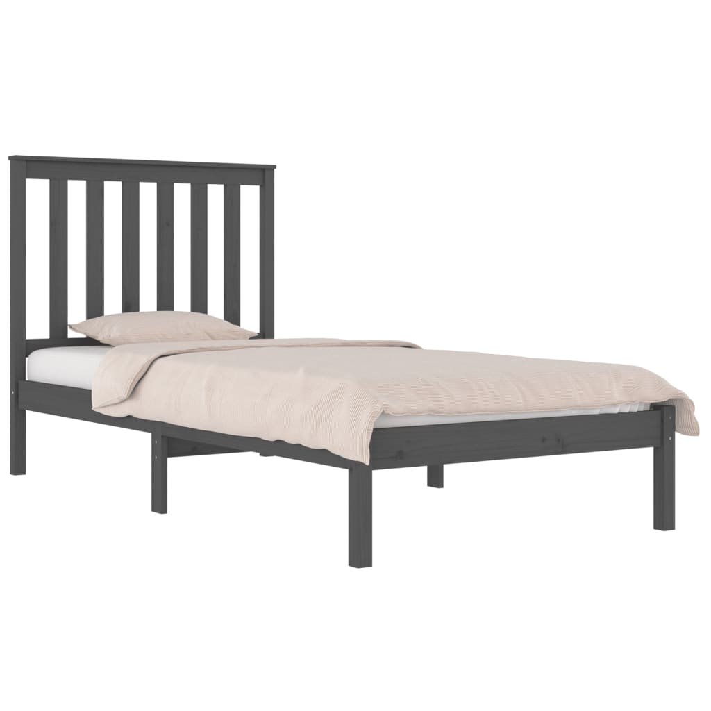Bed Frame Without Mattress Solid Wood Single