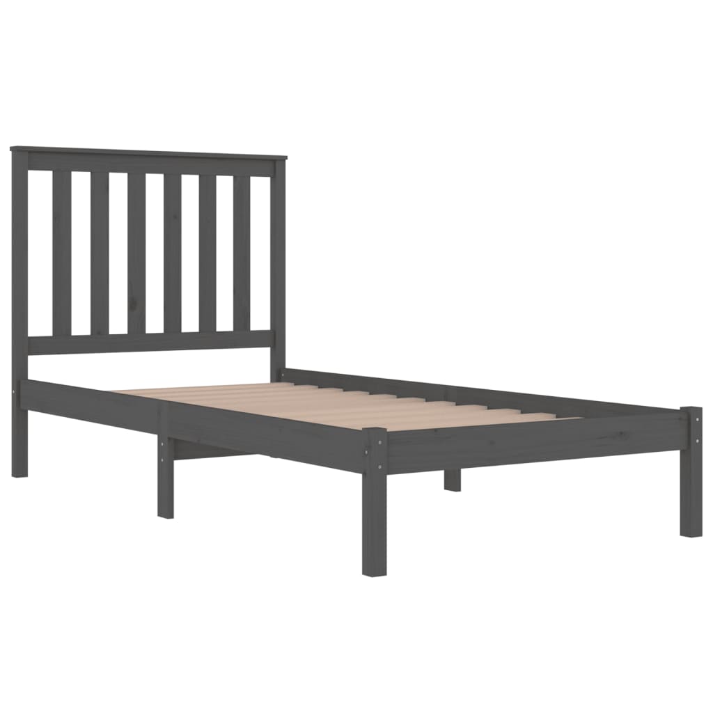 Bed Frame Without Mattress Solid Wood Single