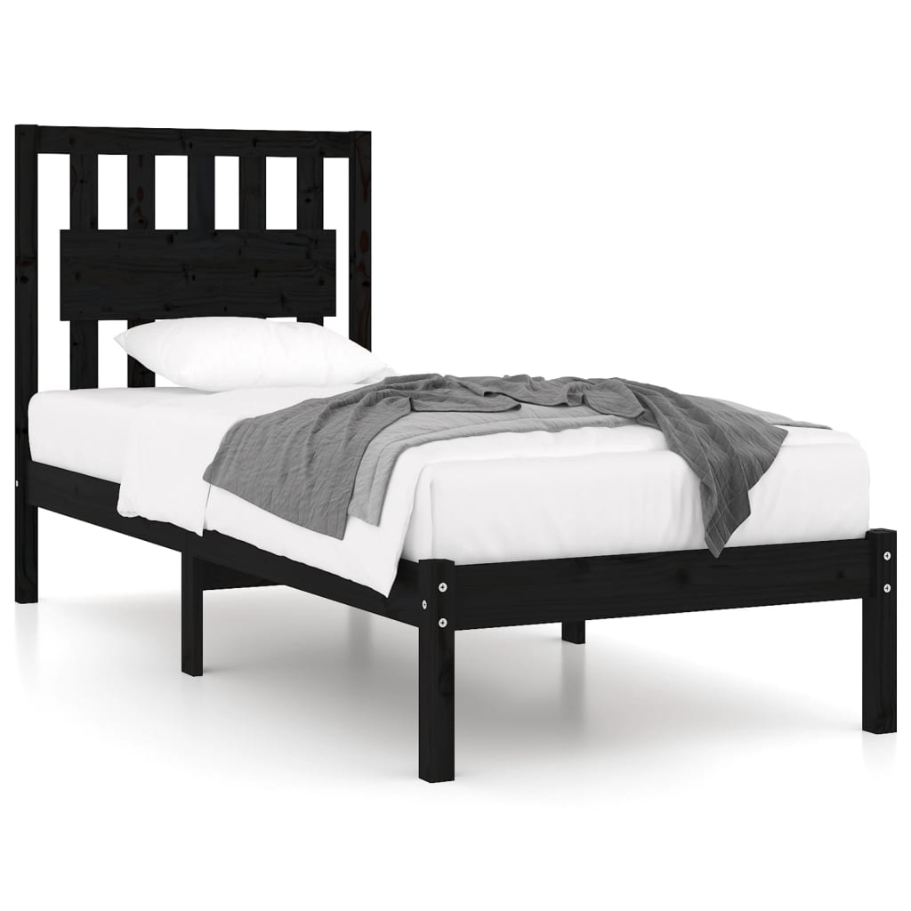 Bed Frame Without Mattress Solid Wood Small Single