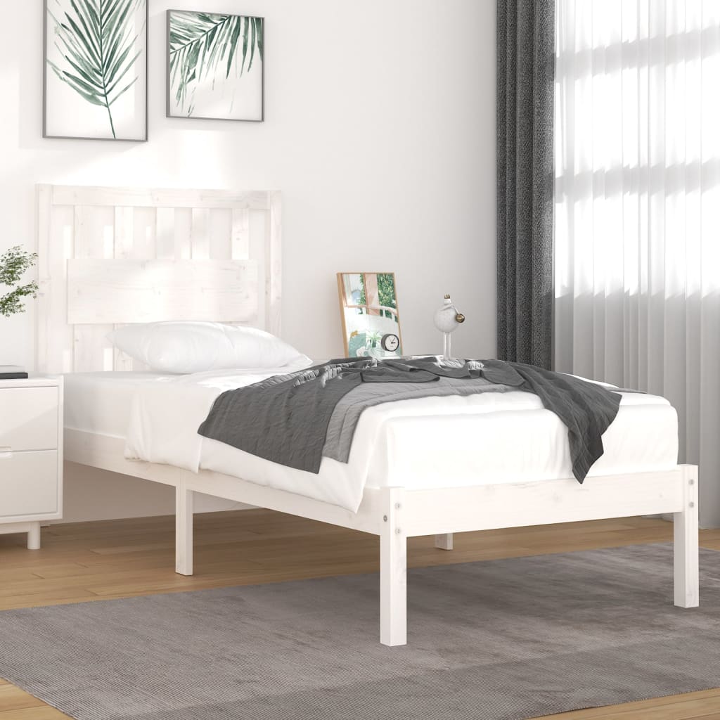 Bed Frame Without Mattress Solid Wood Small Single