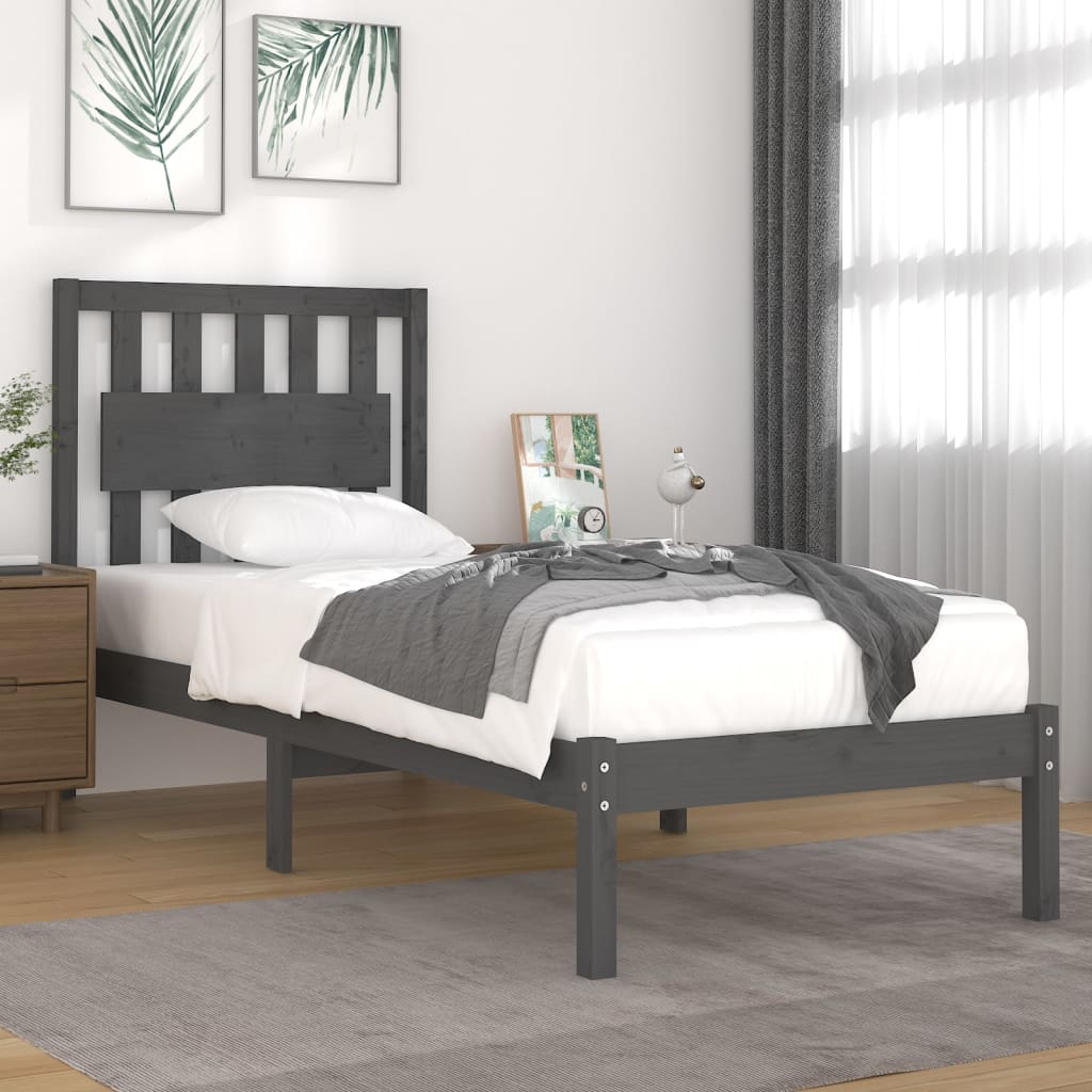 Bed Frame Without Mattress Solid Wood Small Single