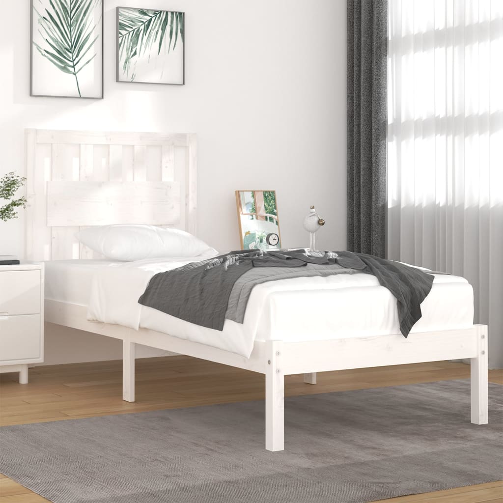 Bed Frame Without Mattress Solid Wood Small Single