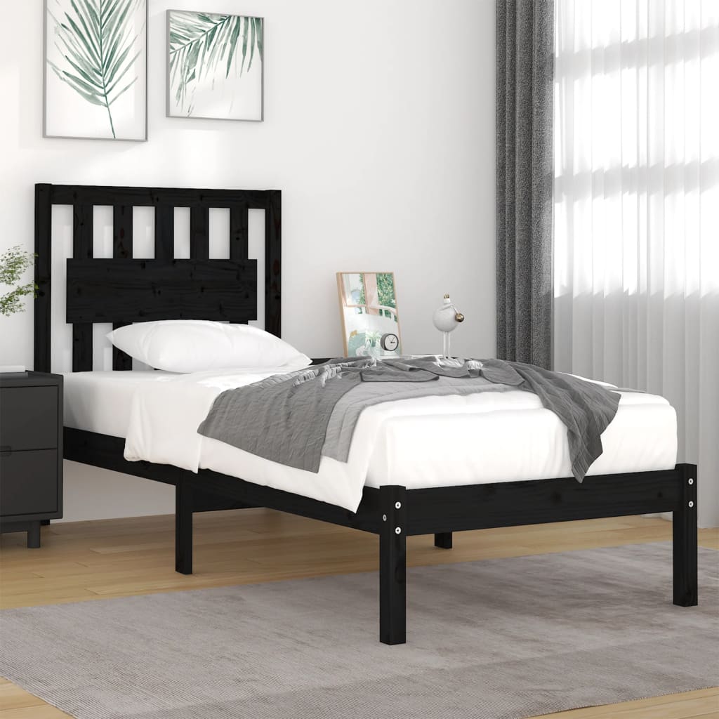 Bed Frame Without Mattress Solid Wood Small Single