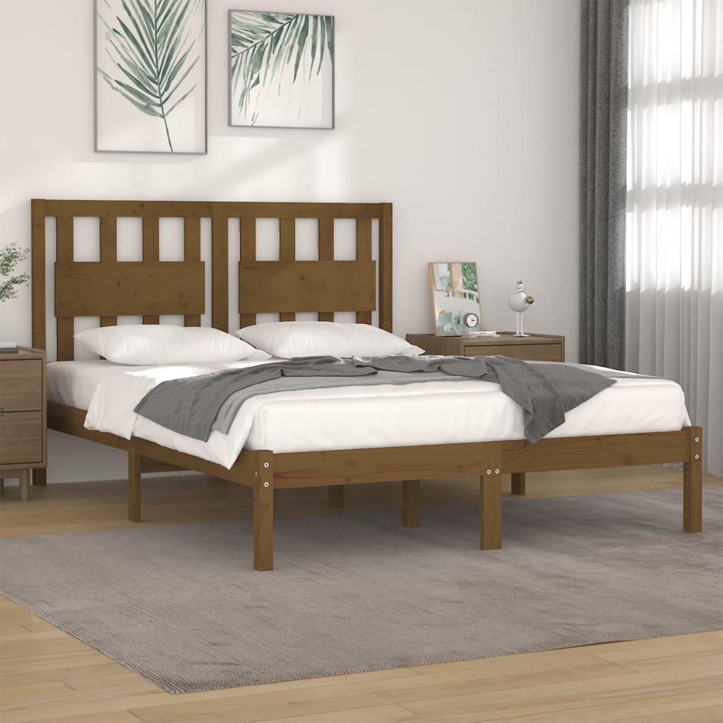 Bed Frame Without Mattress Solid Wood Small Single