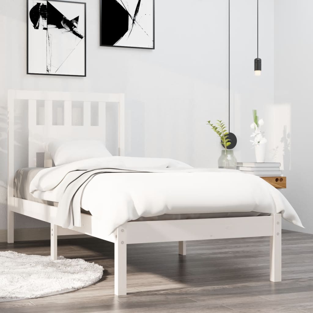 3104083 Bed Frame Without Mattress Solid Wood (810037+818690)