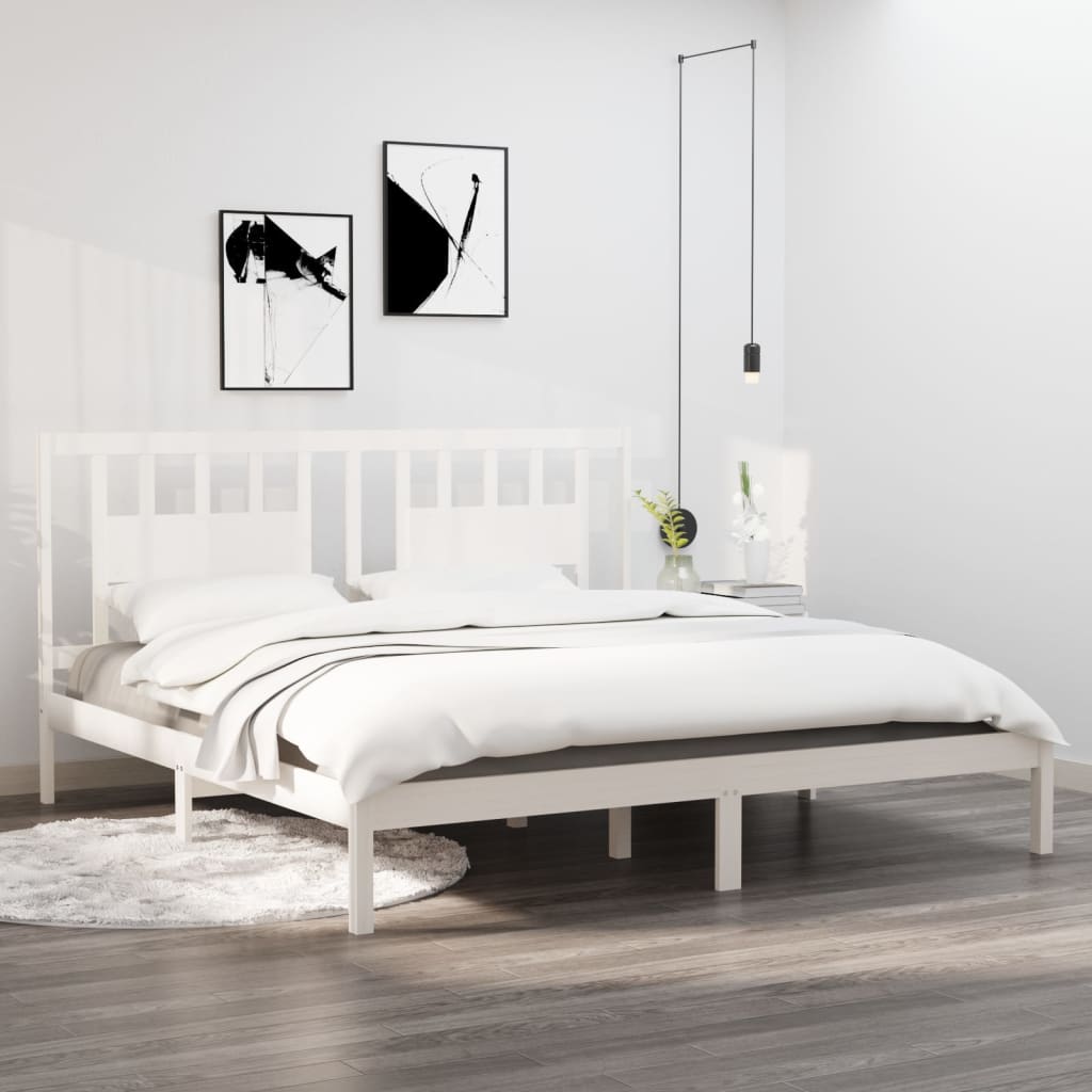 3104083 Bed Frame Without Mattress Solid Wood (810037+818690)