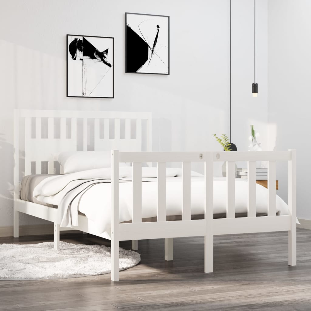Bed Frame Without Mattress Solid Wood Single Single
