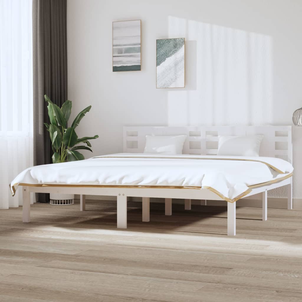 Bed Frame Without Mattress Single Solid Wood