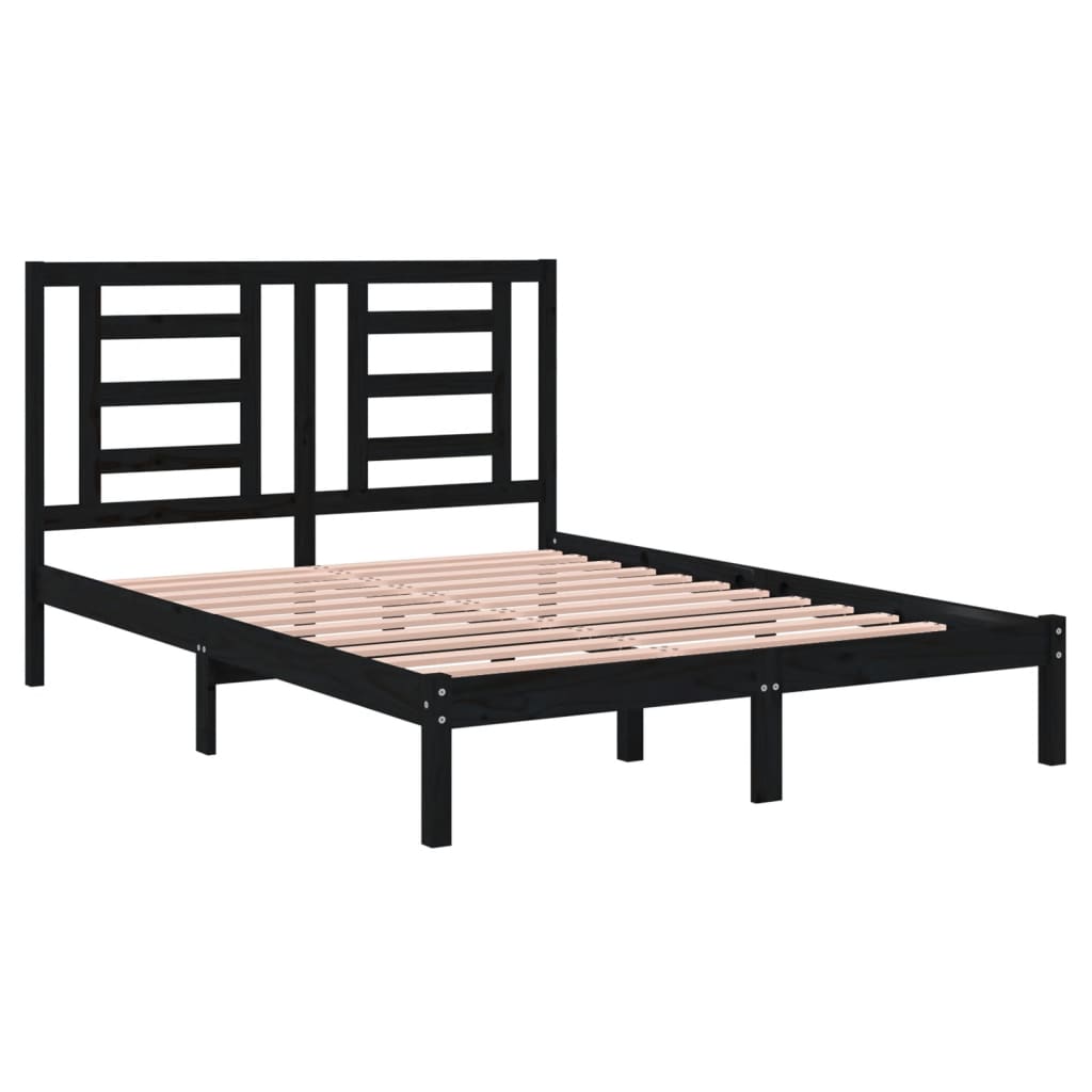 Bed Frame Without Mattress Solid Wood Pine
