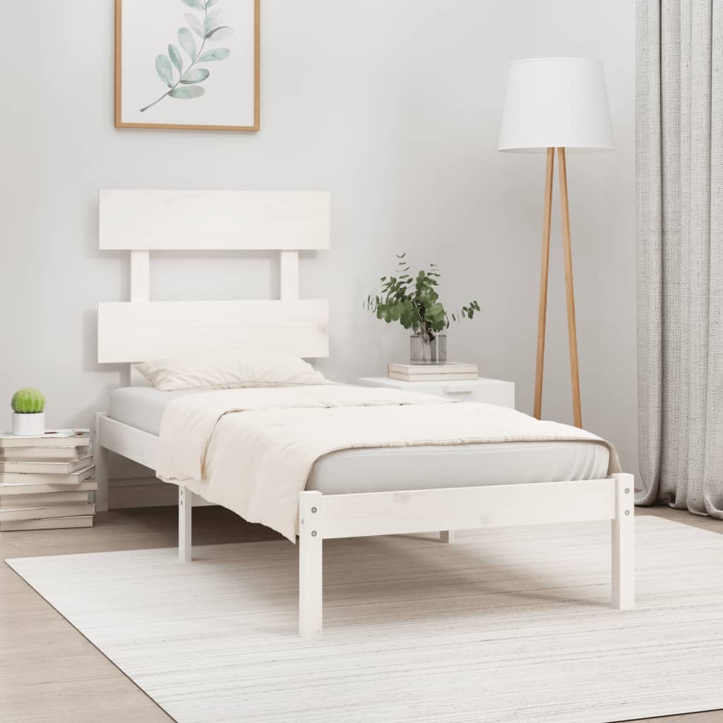 Bed Frame Without Mattress Small Double Solid Wood