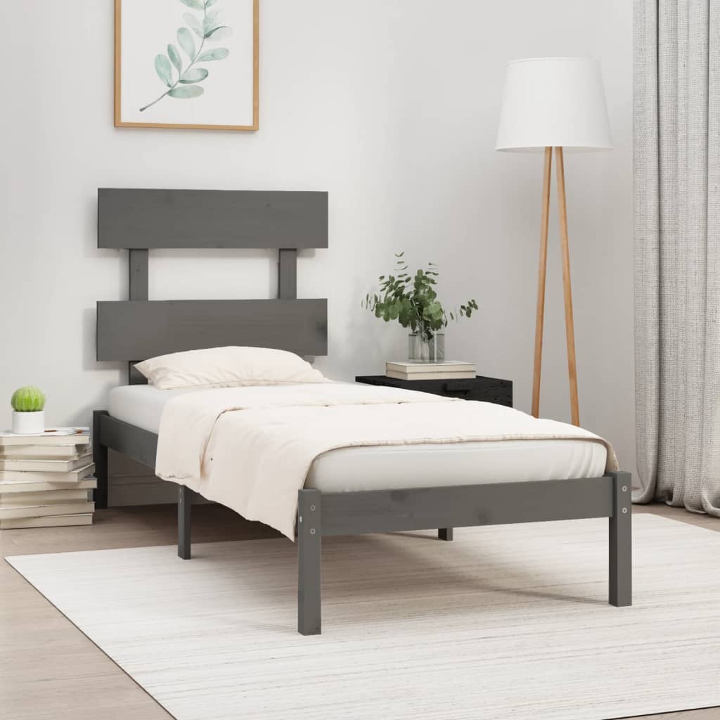 Bed Frame Without Mattress Small Double Solid Wood