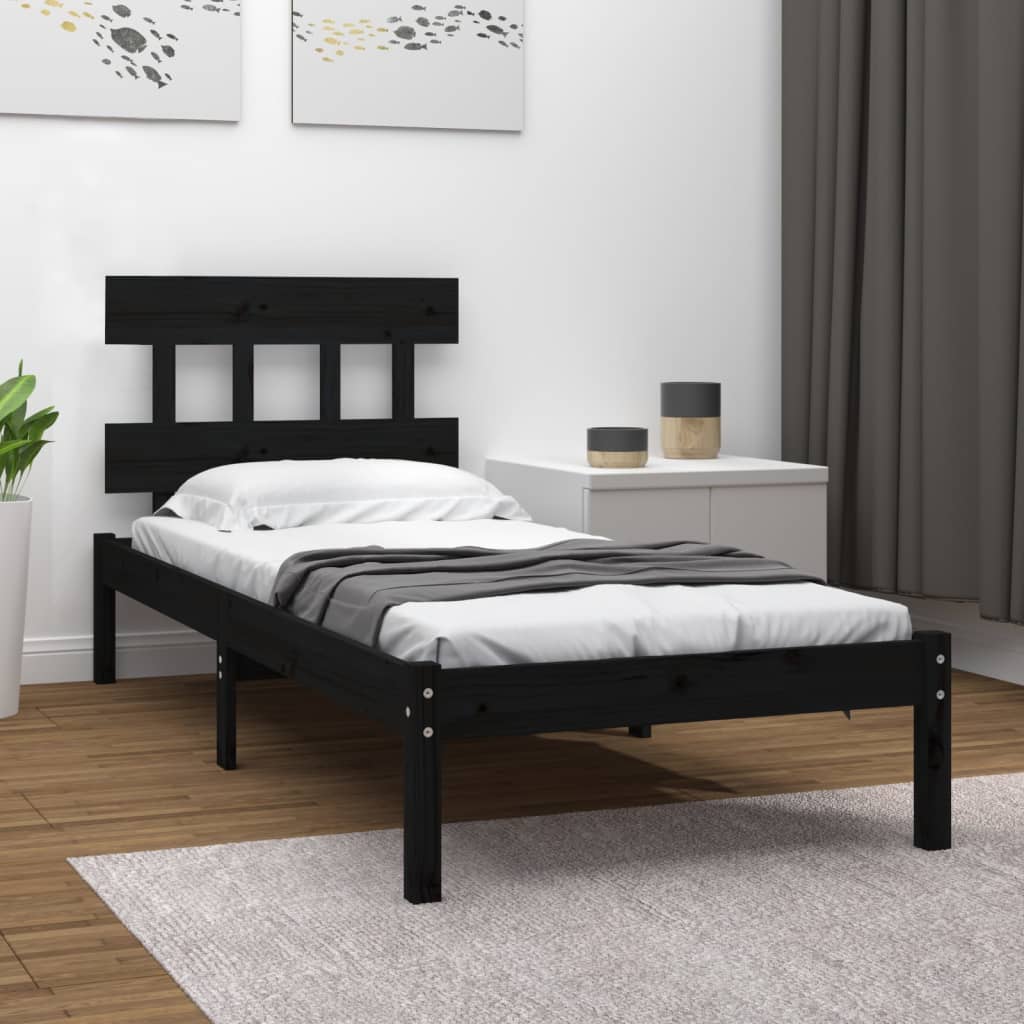 Bed Frame Without Mattress Solid Wood