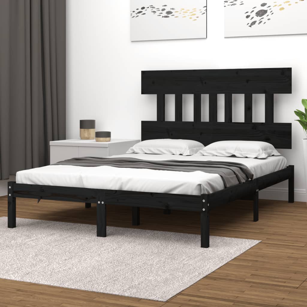 Bed Frame Without Mattress Solid Wood