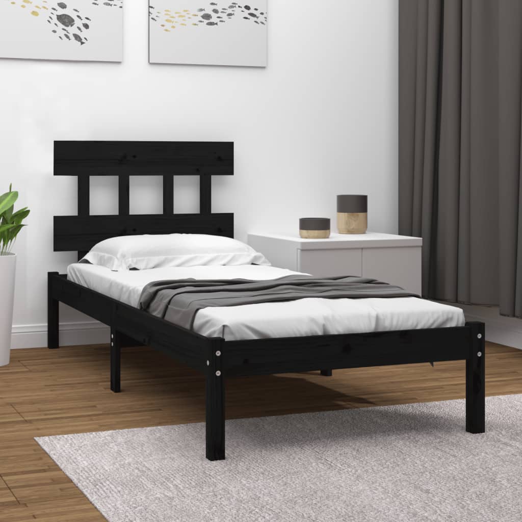 Bed Frame Without Mattress Solid Wood