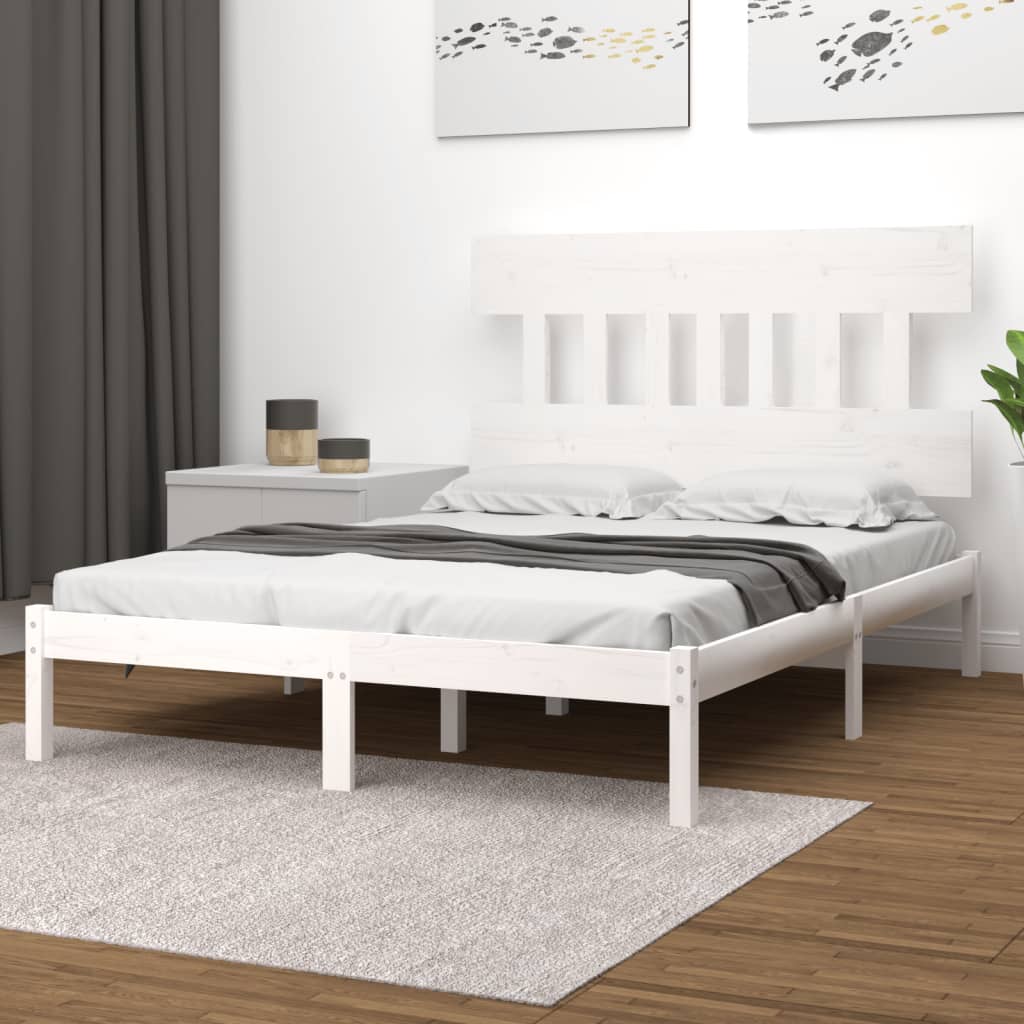 Bed Frame Without Mattress Solid Wood
