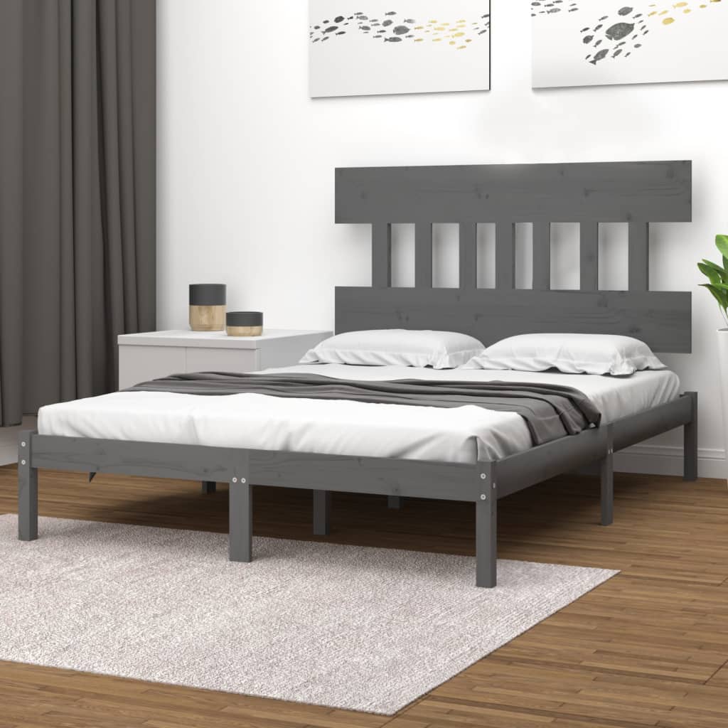 Bed Frame Without Mattress Solid Wood