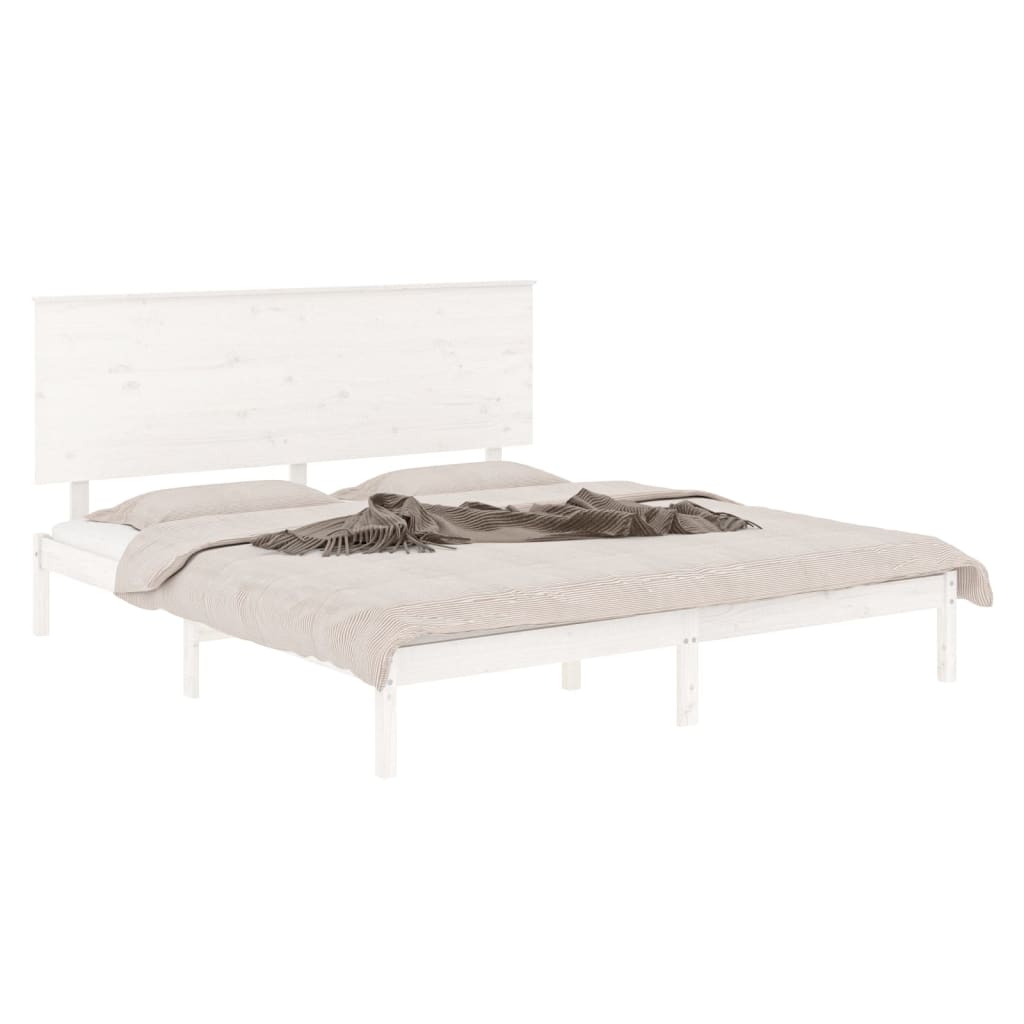 Bed Frame Without Mattress Solid Wood Pine