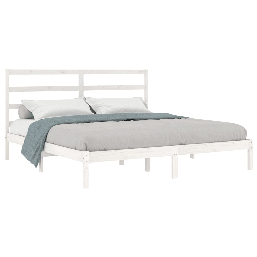 Bed Frame Without Mattress Solid Wood Pine