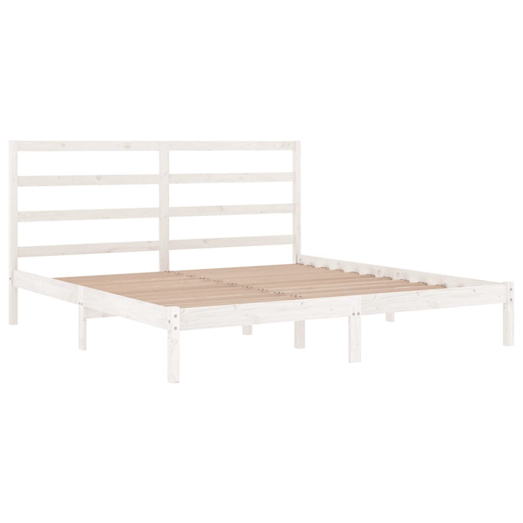 Bed Frame Without Mattress Solid Wood Pine