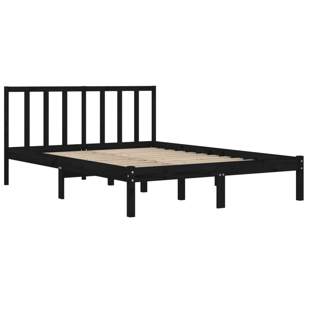 Bed Frame Without Mattress Solid Wood Pine