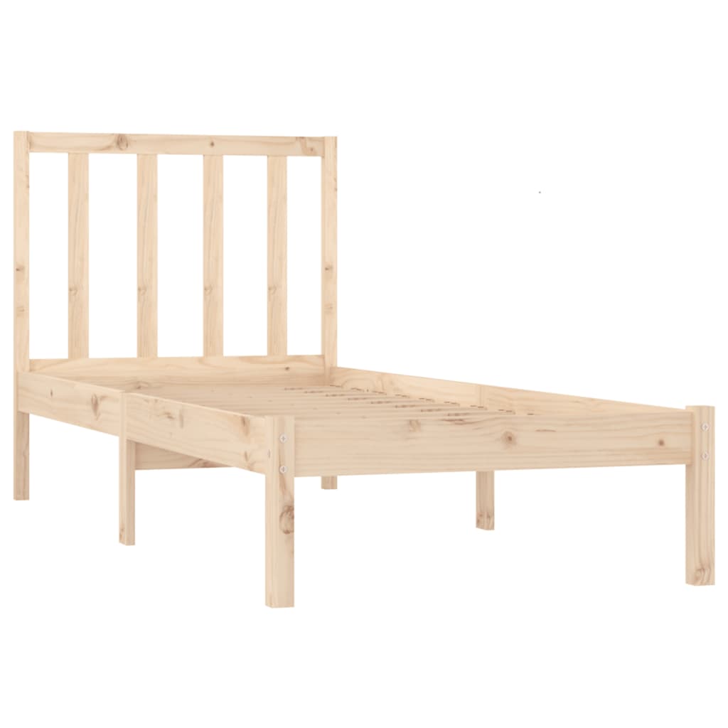 Bed Frame Without Mattress Small Single Solid Wood Pine