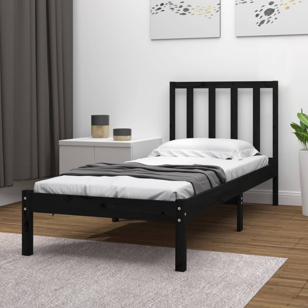 Bed Frame Without Mattress Small Single Solid Wood Pine