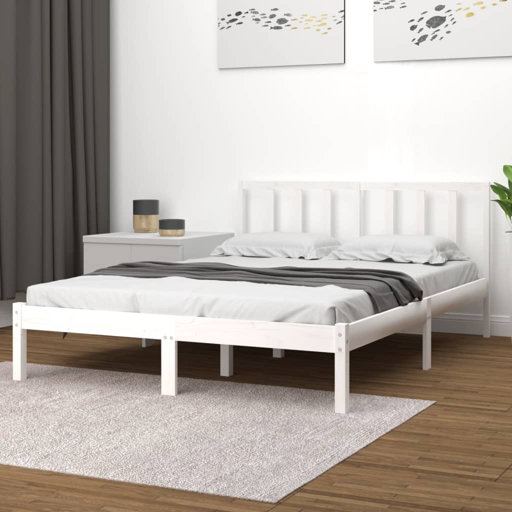 Bed Frame Without Mattress Small Single Solid Wood Pine
