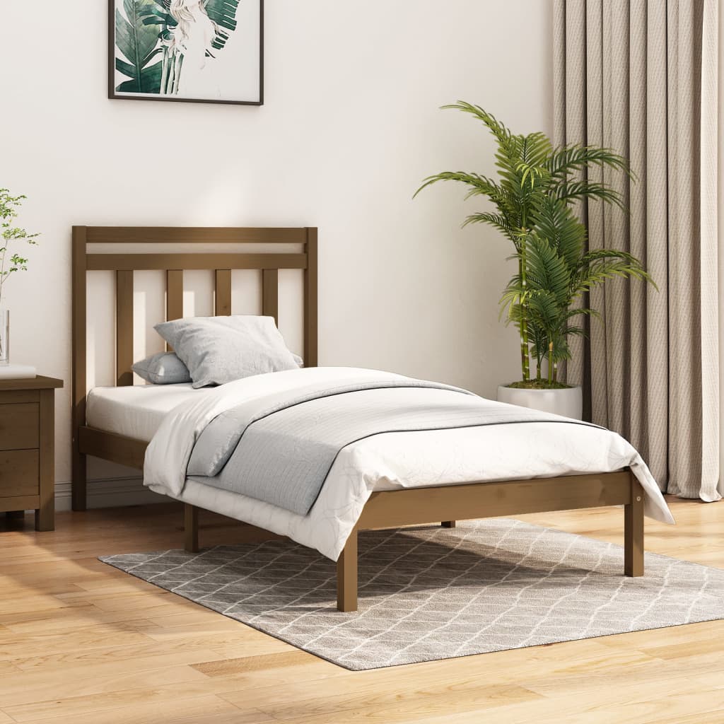 Bed Frame Without Mattress Solid Wood