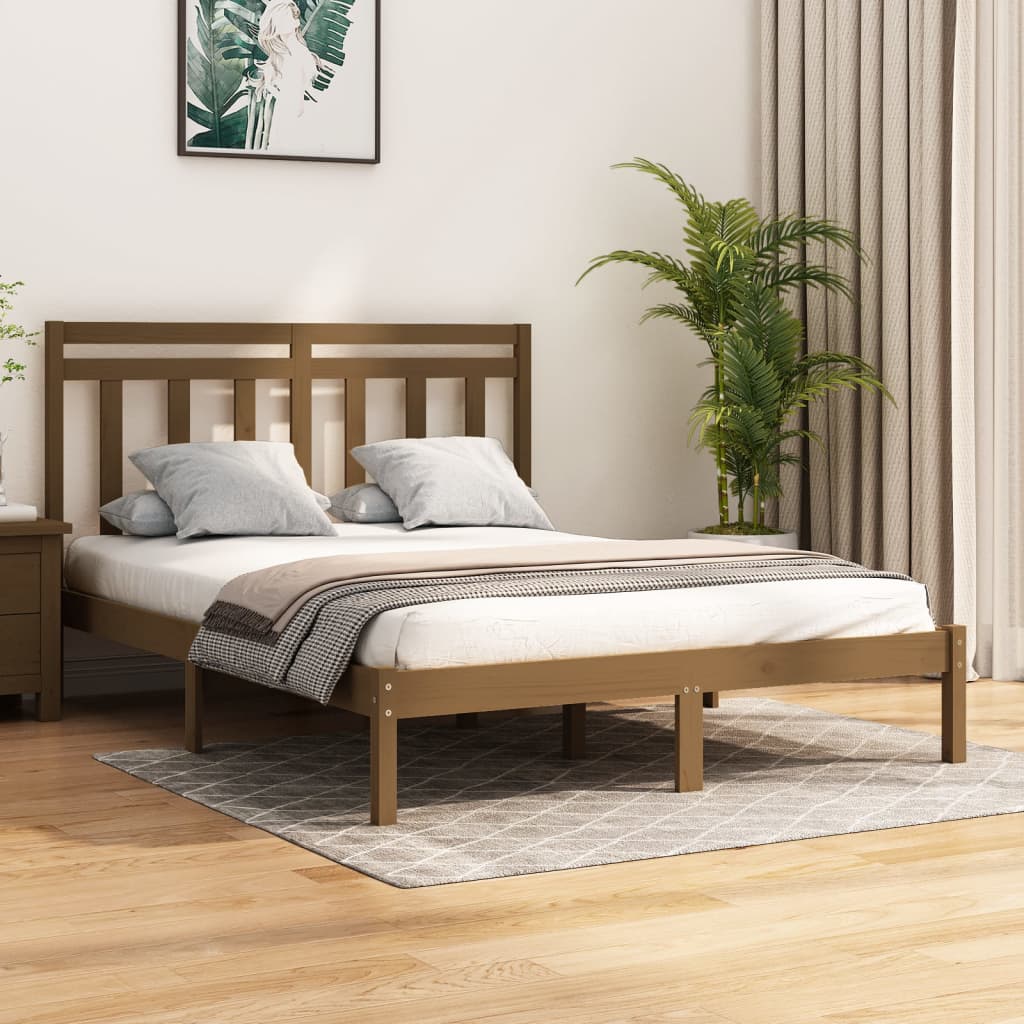 Bed Frame Without Mattress Solid Wood