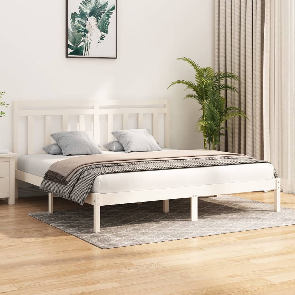 Bed Frame Without Mattress Solid Wood