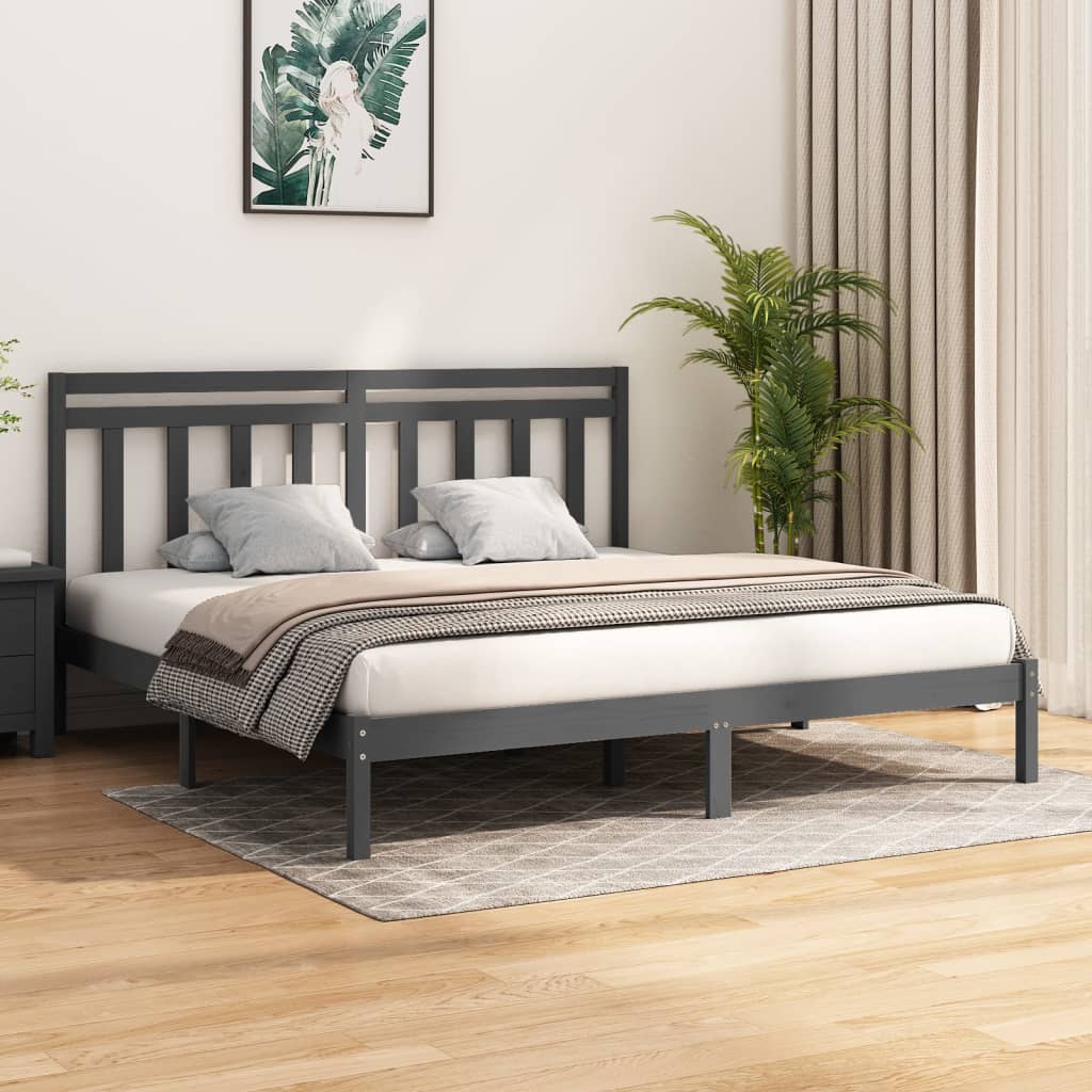 Bed Frame Without Mattress Solid Wood