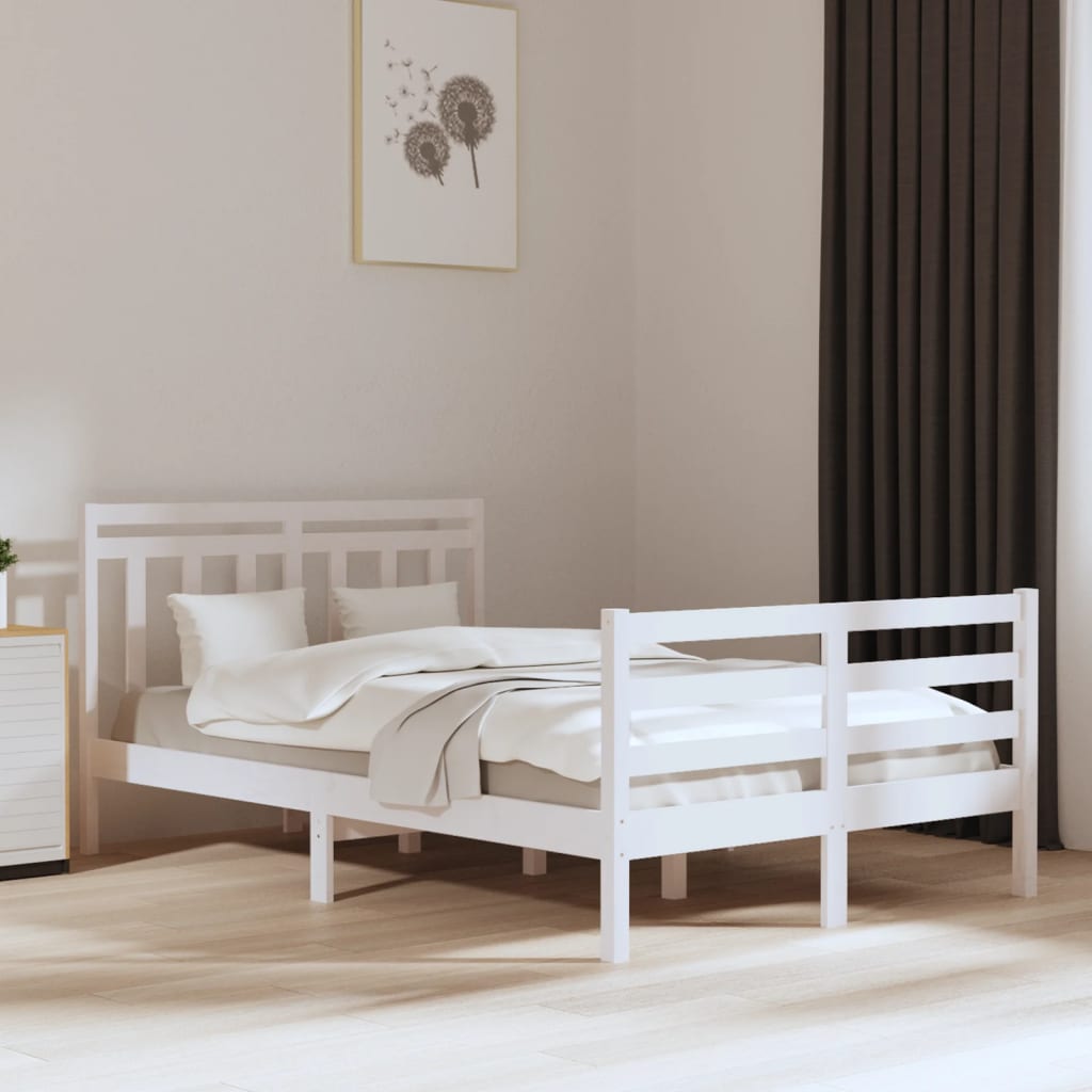 Bed Frame Without Mattress Solid Wood