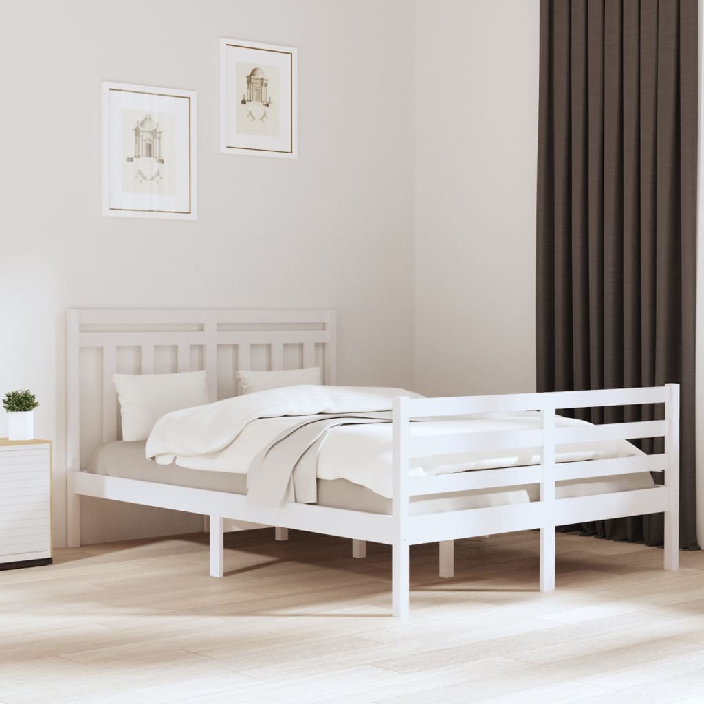 Bed Frame Without Mattress Solid Wood